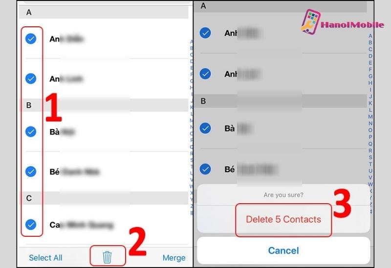 Cách xóa danh bạ trên iPhone bằng ứng dụng Cleanup Duplicate Contacts